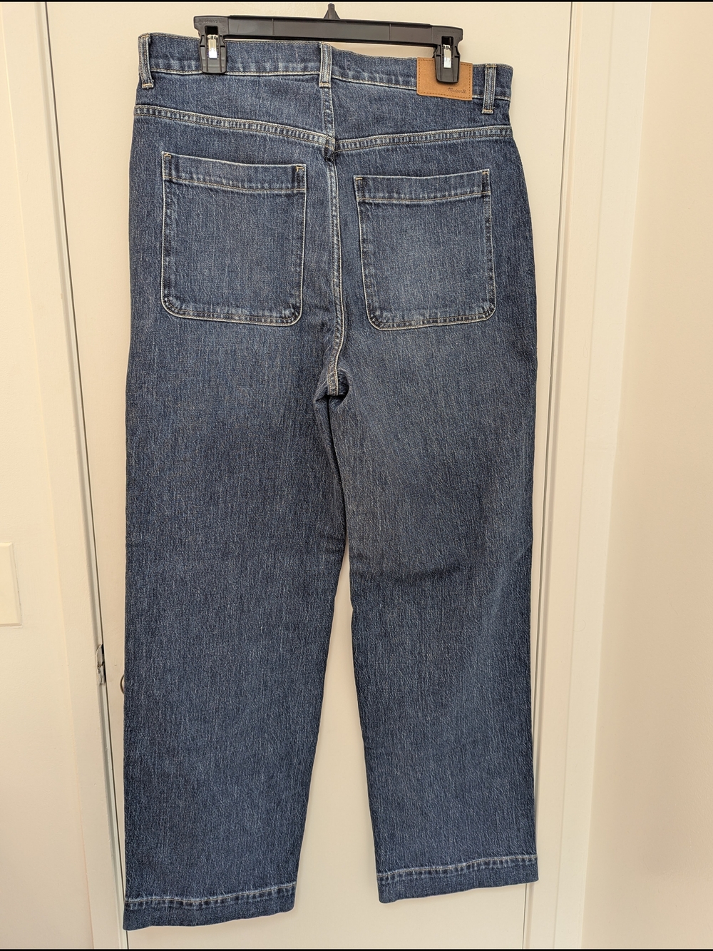 Madewell Women's Vintage Wide-Leg Jeans - 10 Tall - Picture 3 of 5